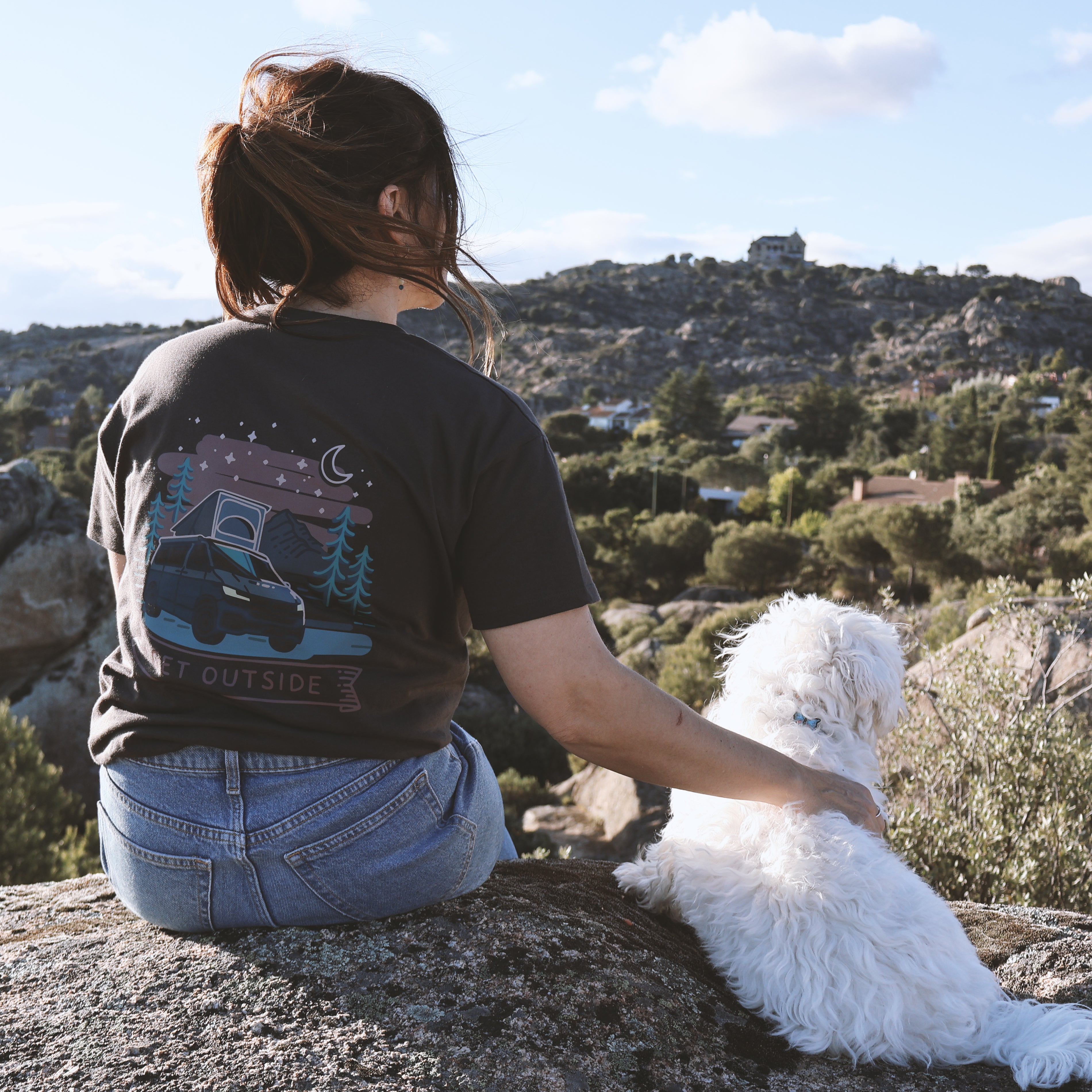Organic Tee "Get Outside"