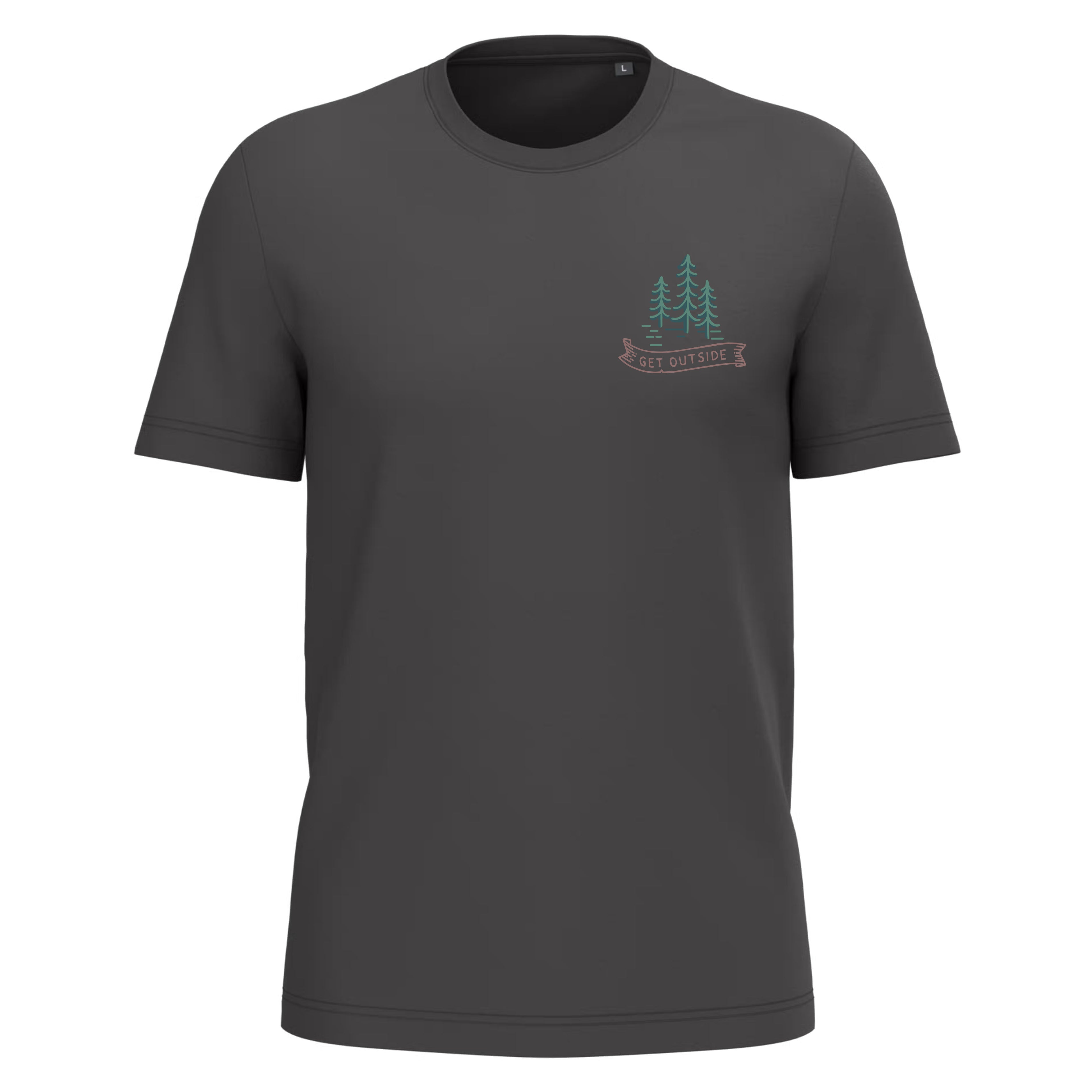 Organic Tee "Get Outside"